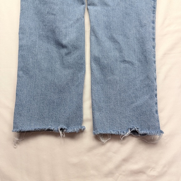 Isabel Maternity by Ingrid & Isabel Light Blue Denim Overalls - Picture 6 of 11